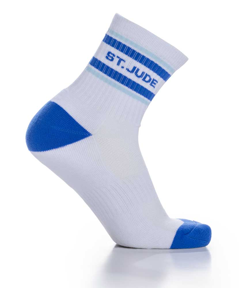 Primary image St. Jude Retro Stripe Crew Socks